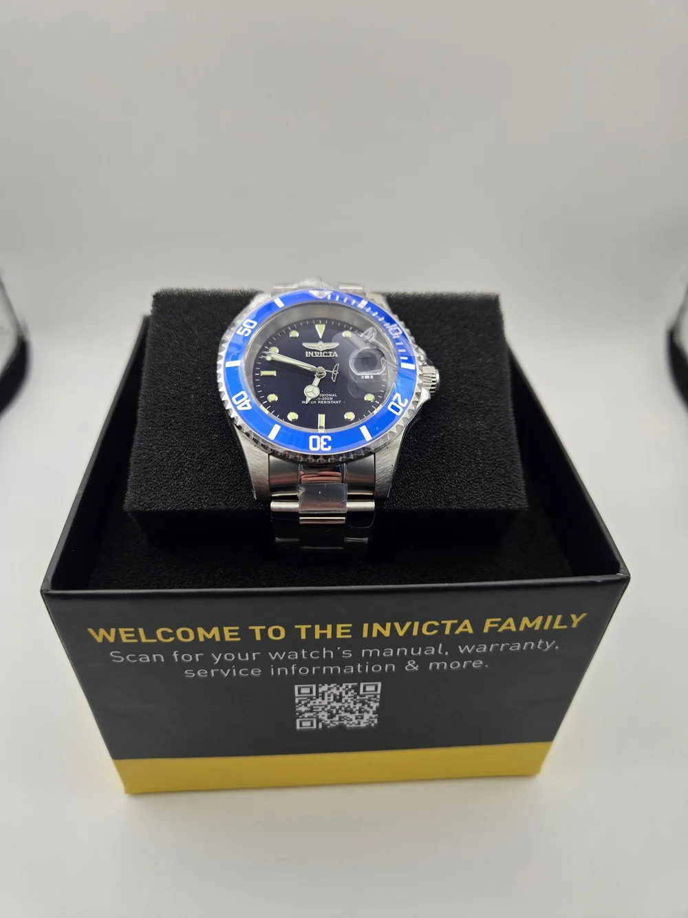 Invicta Pro Diver Men's Watch  40mm - Blue Silver 26971 NEW